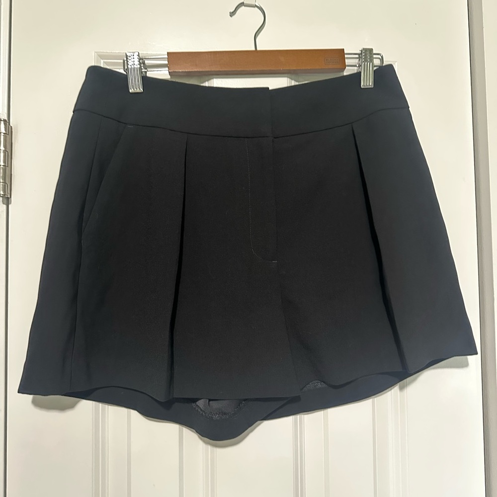 Express high waisted black shorts